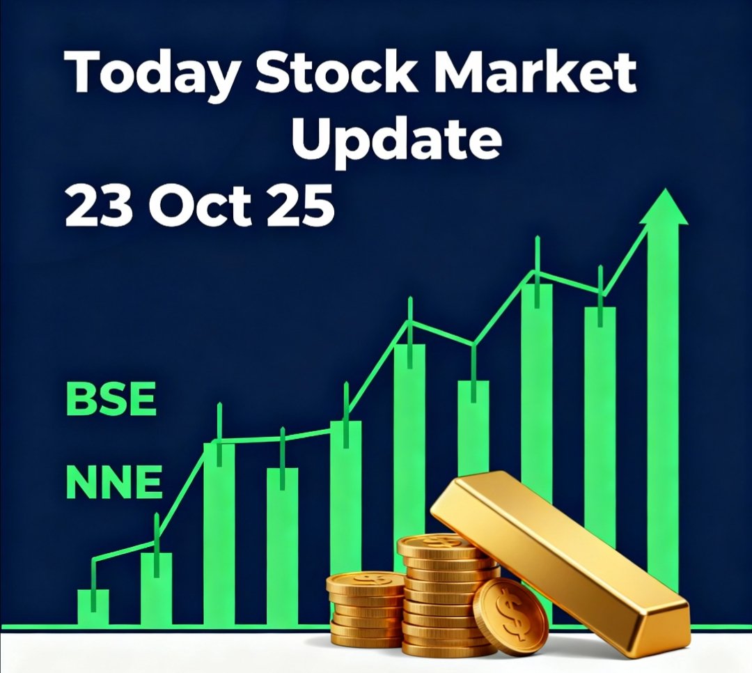 Today Stock Market Update 23 Oct 25