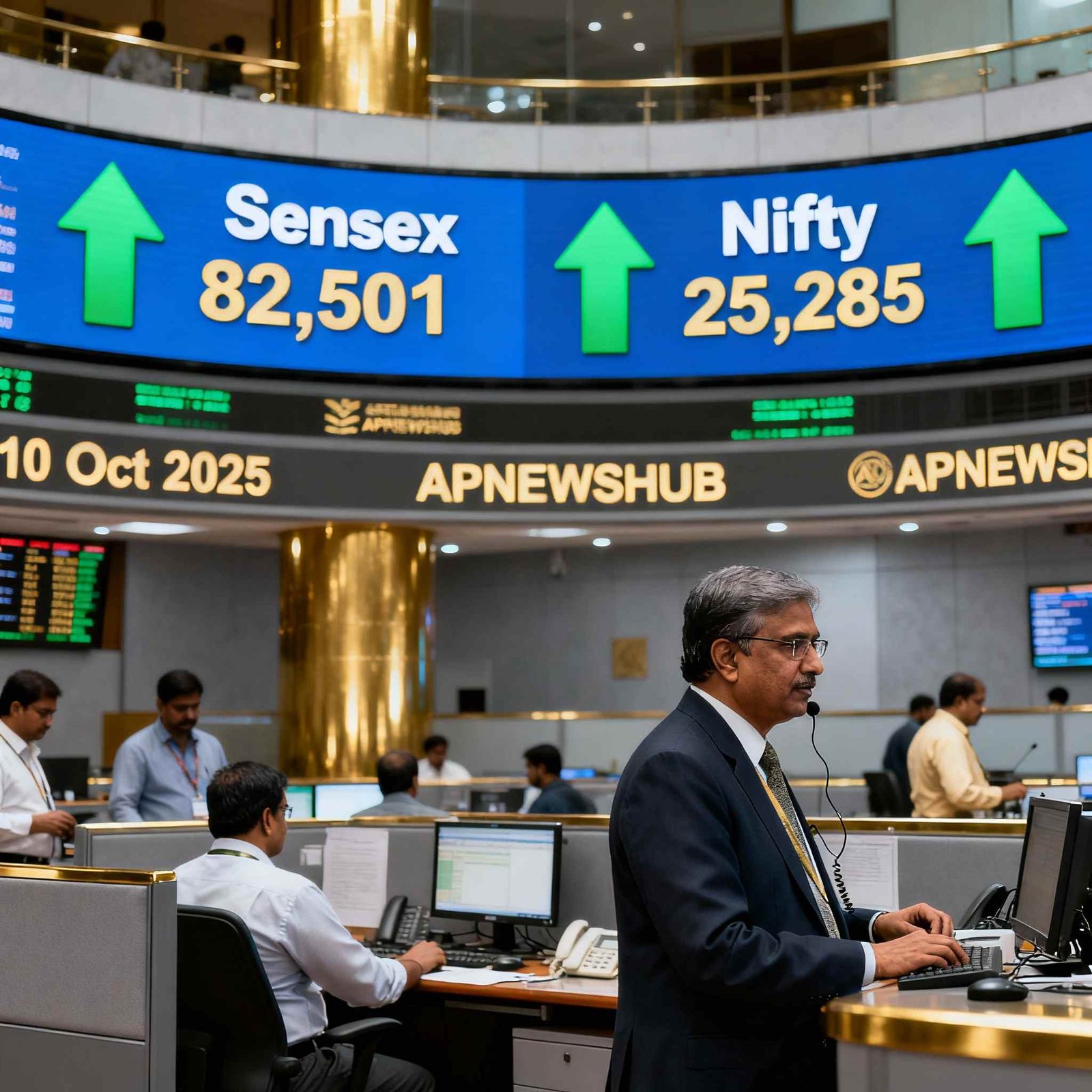 Today Stock Market Update 10 Oct 25