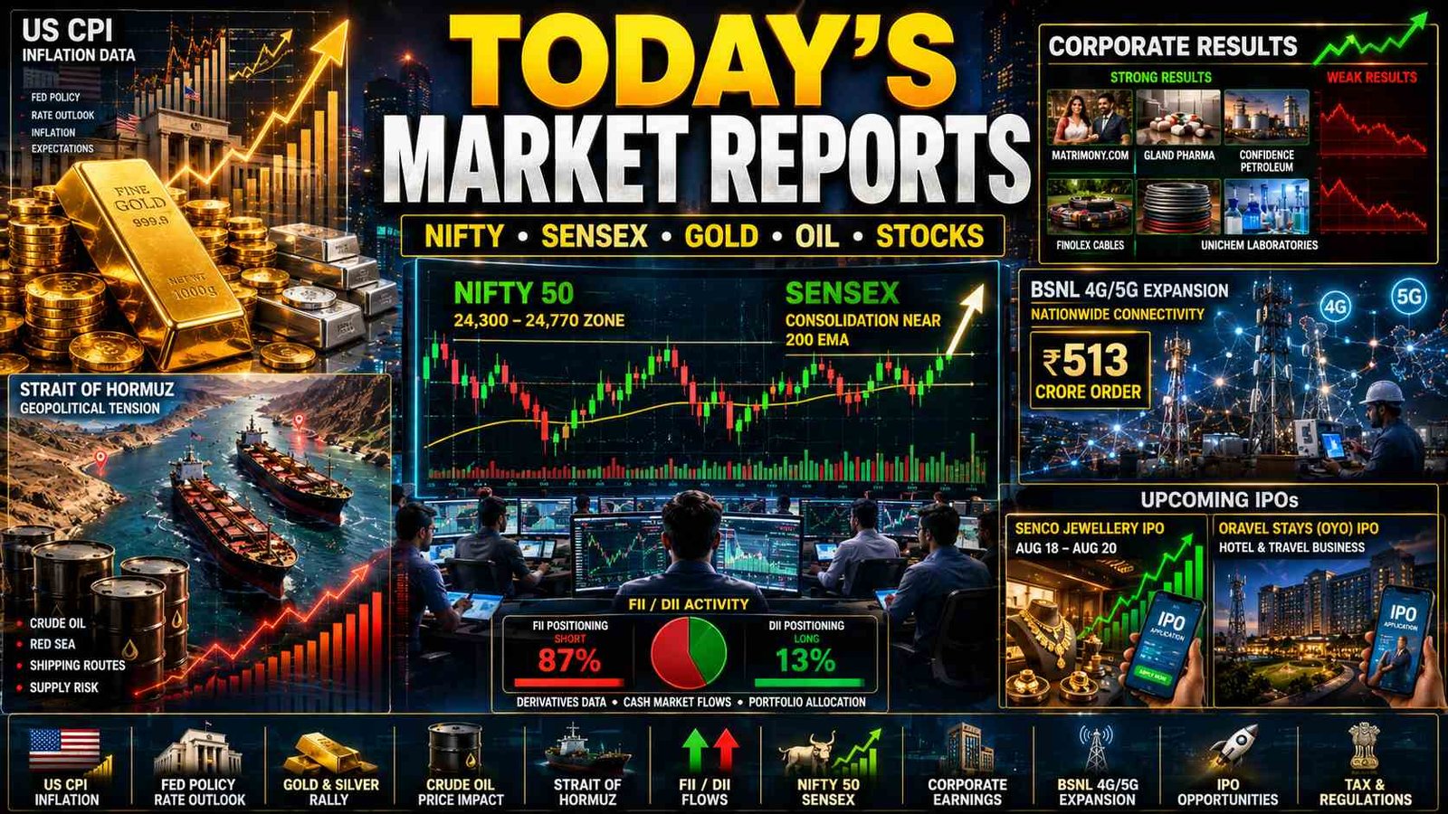 Gold Price Volatility, Nifty Outlook